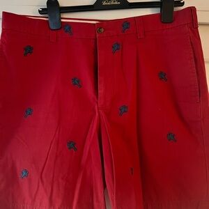 Brooks Brothers Red Flat Front Shorts